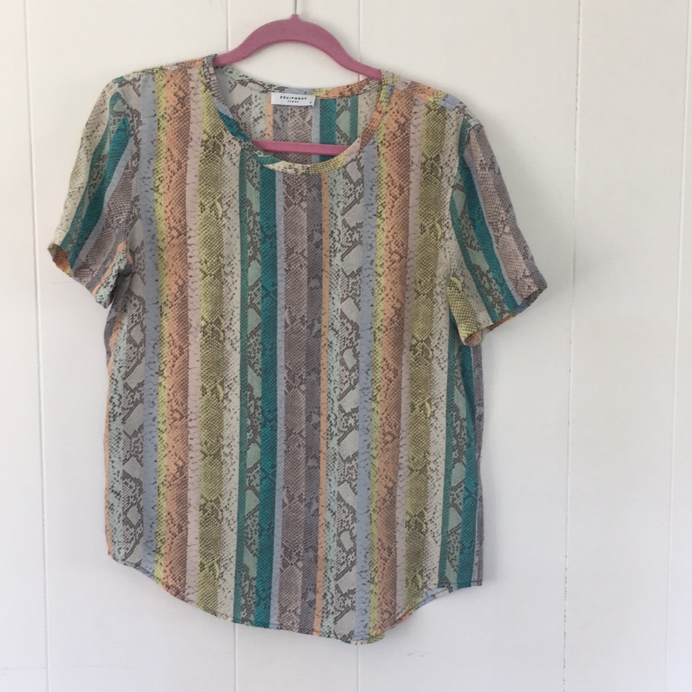 Equipment Silk Blouse